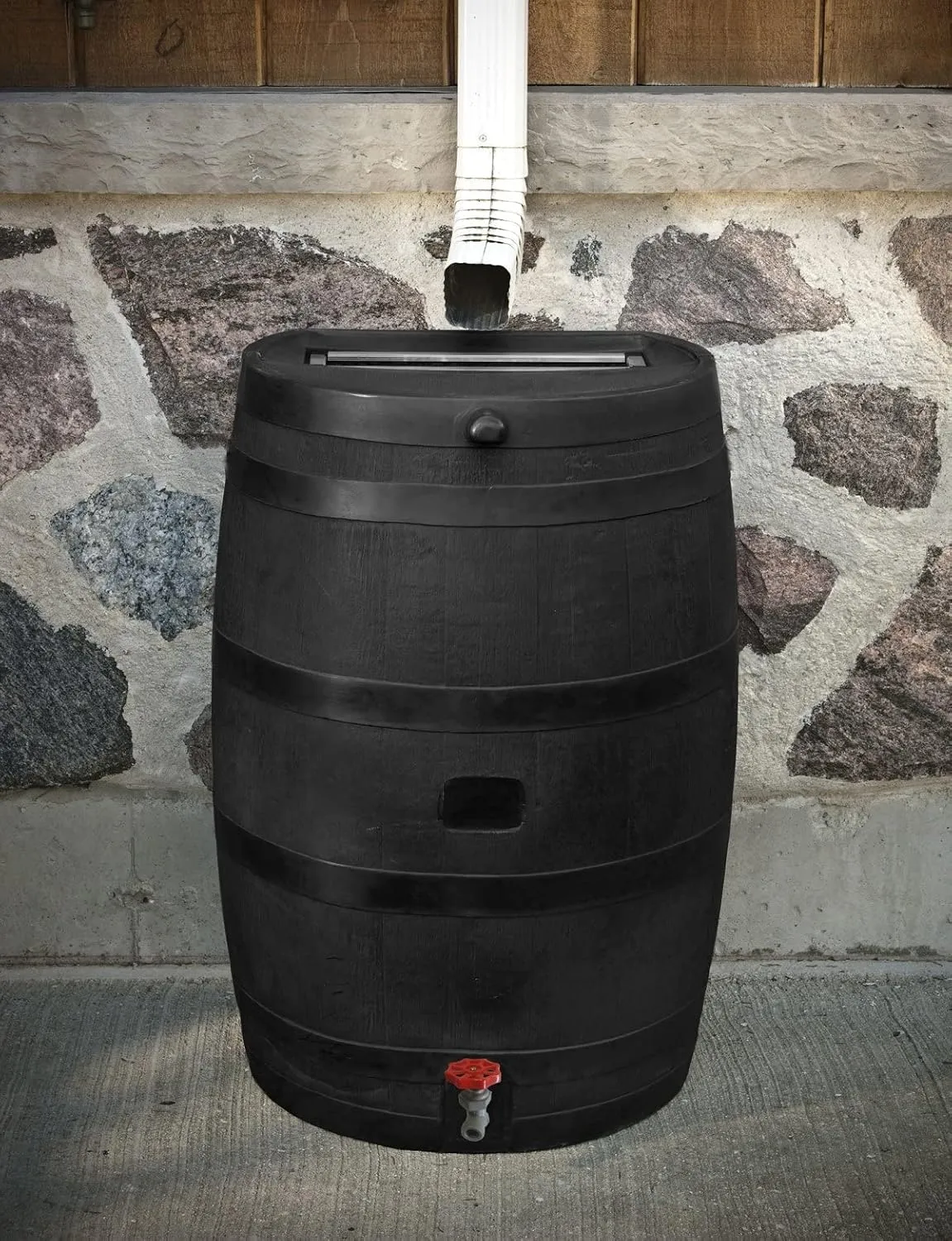 100% Recycled Rain Barrel