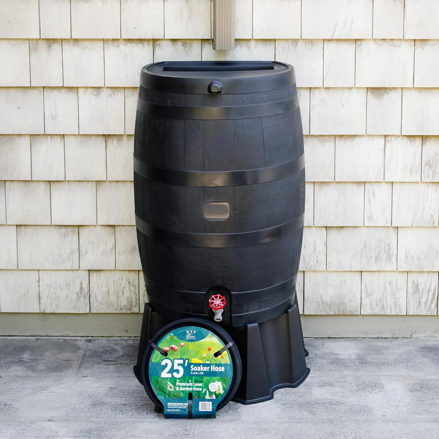 100% Recycled Rain Barrel