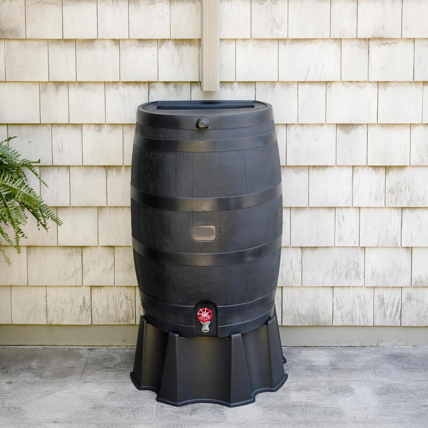 100% Recycled Rain Barrel