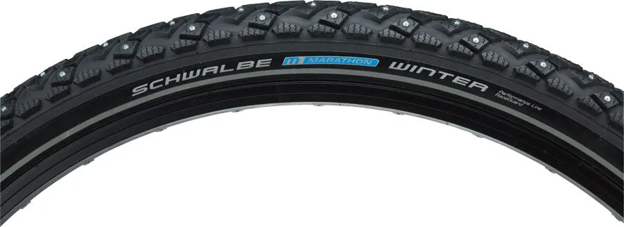 2 Pack Schwalbe Marathon Winter Plus Tire 26 x 1.75 Clincher Wire SmartGuard 11136448.02