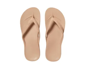 Archies Arch Support Thongs Tan