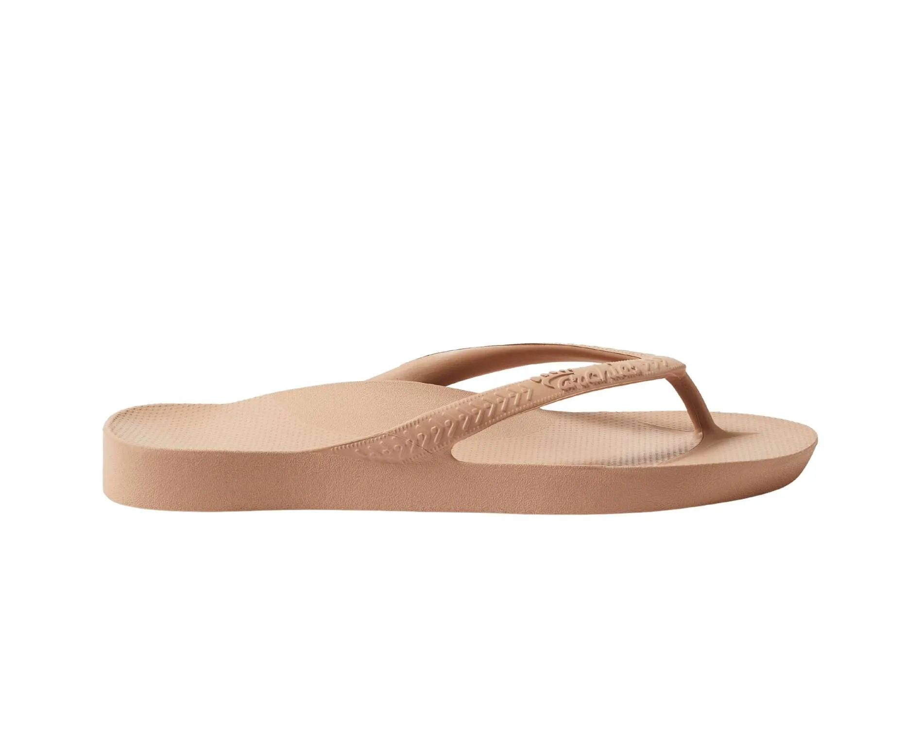 Archies Arch Support Thongs Tan