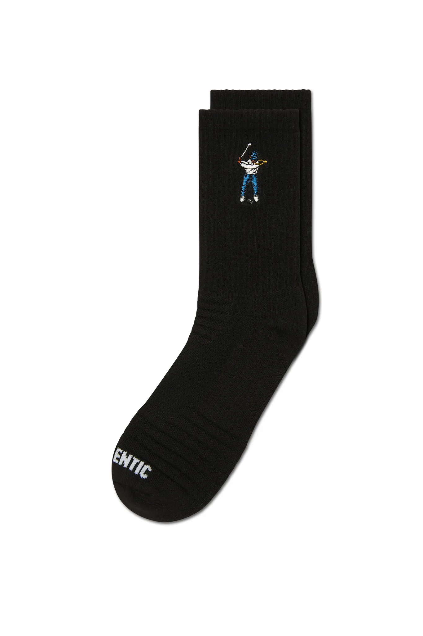 Calf Height Logo Socks Black