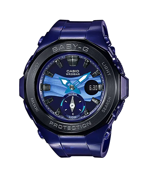 Casio Baby-G Digital Beach Glamping Series Watch BGA220B-2A