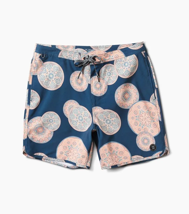 Chiller Mandala Boardshorts 17"