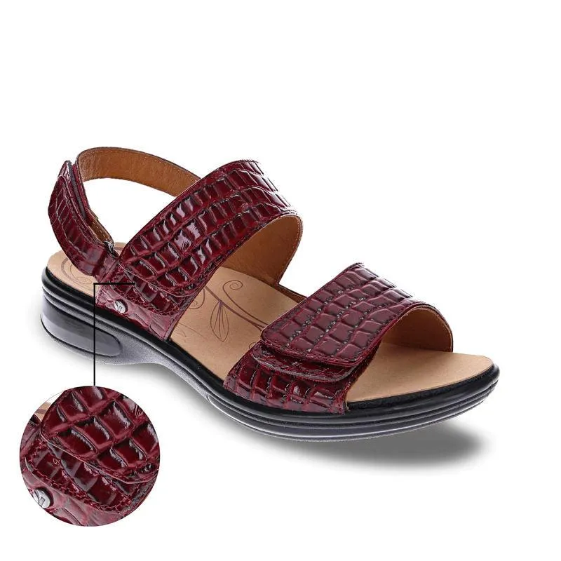 Como Back Strap Leather Sandals