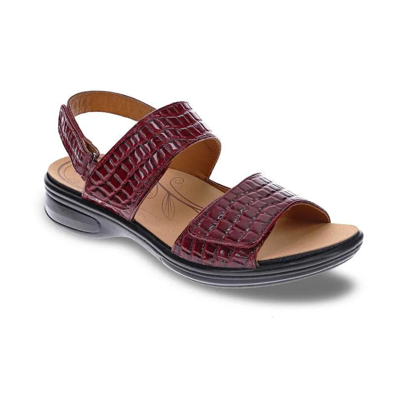 Como Back Strap Leather Sandals