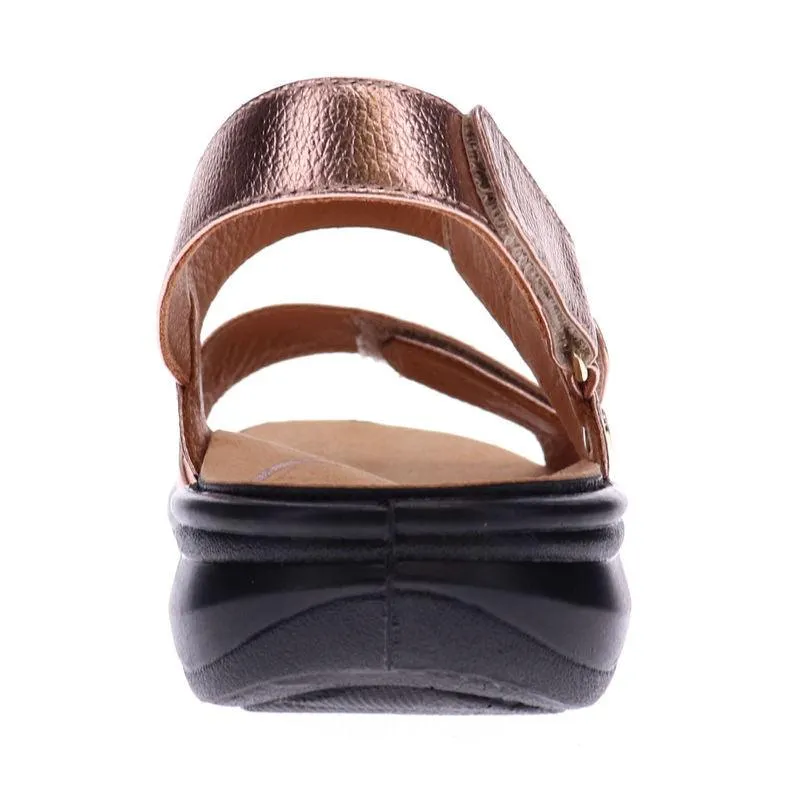 Como Back Strap Leather Sandals