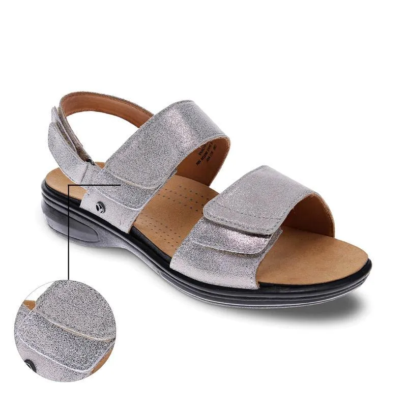 Como Back Strap Leather Sandals