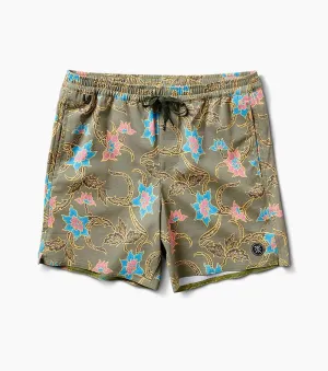 Elastic Batavia Batik 16" Boardshort