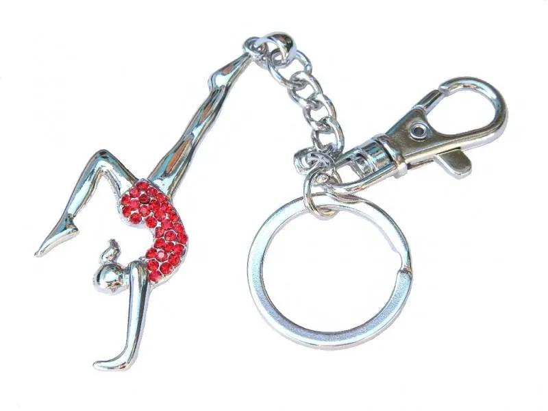 Gymnastics Keychain