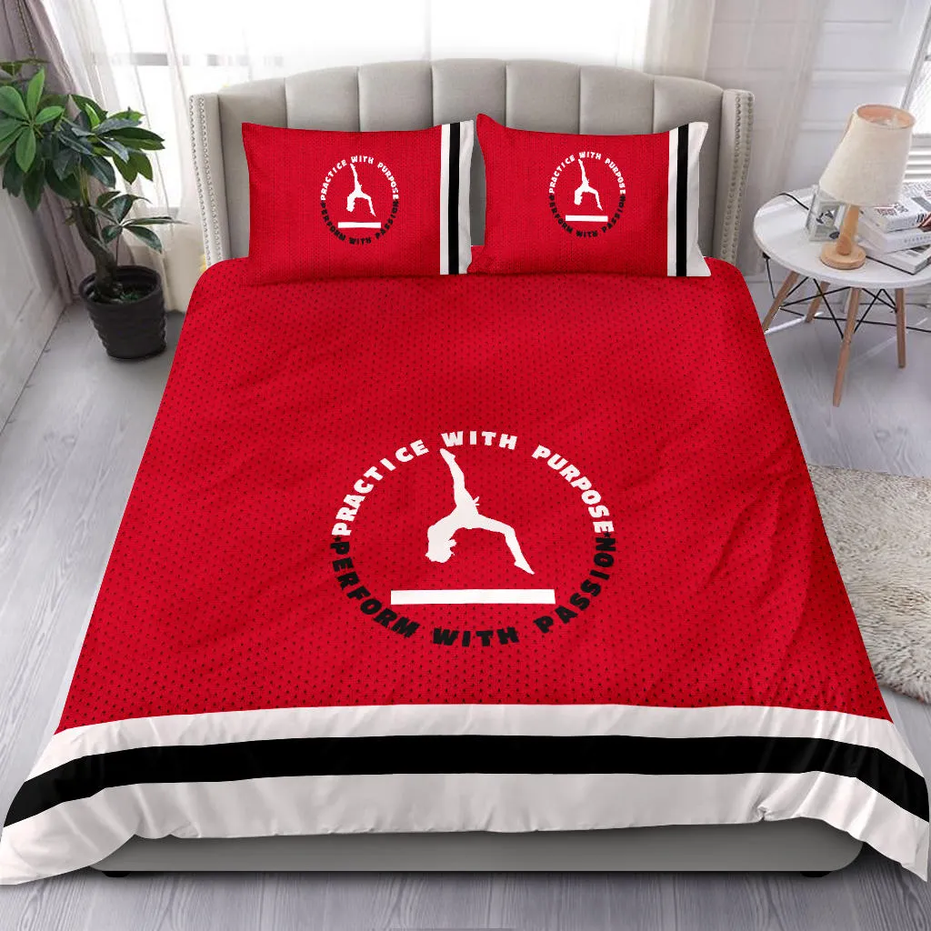 Gymnastics-Themed Bedding Set