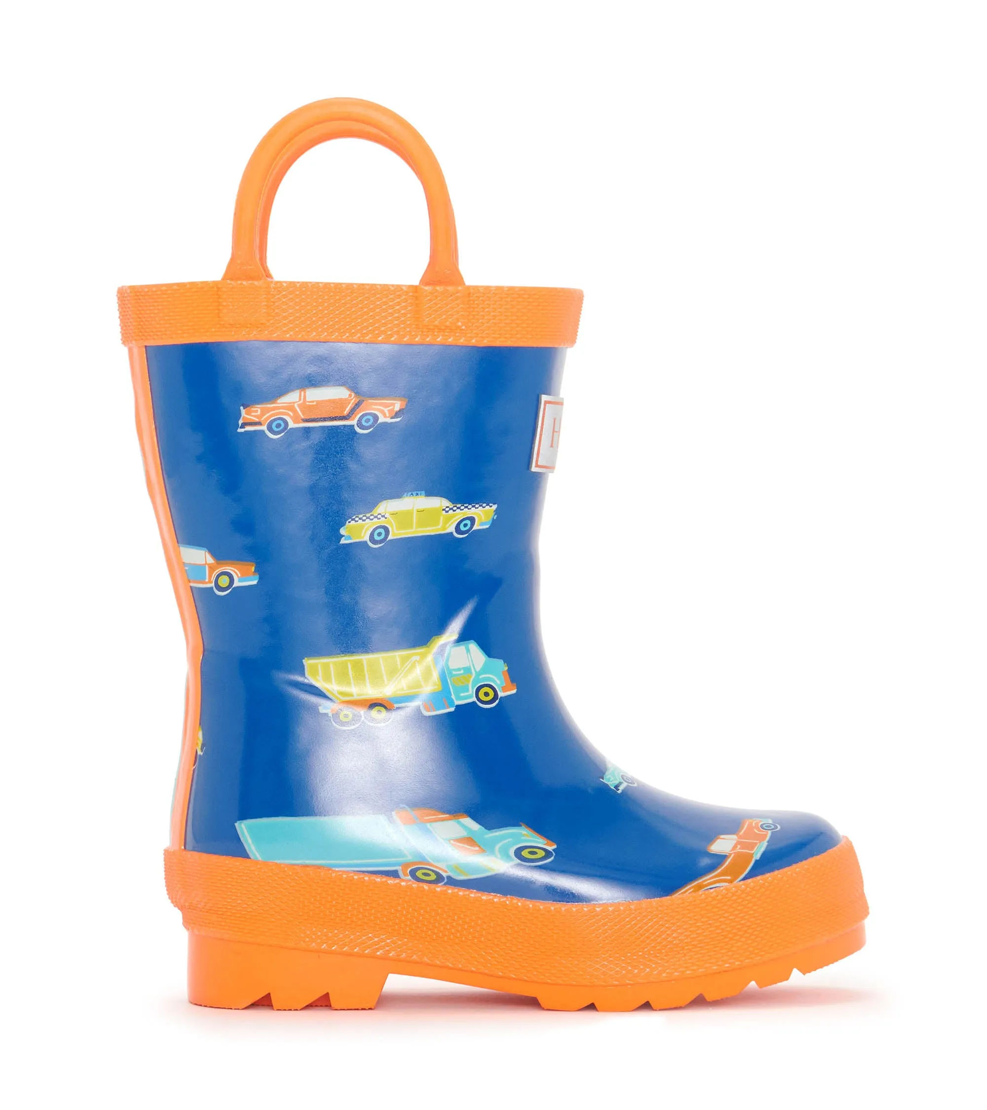 Hatley Preschool Rain Boots Driving Cars