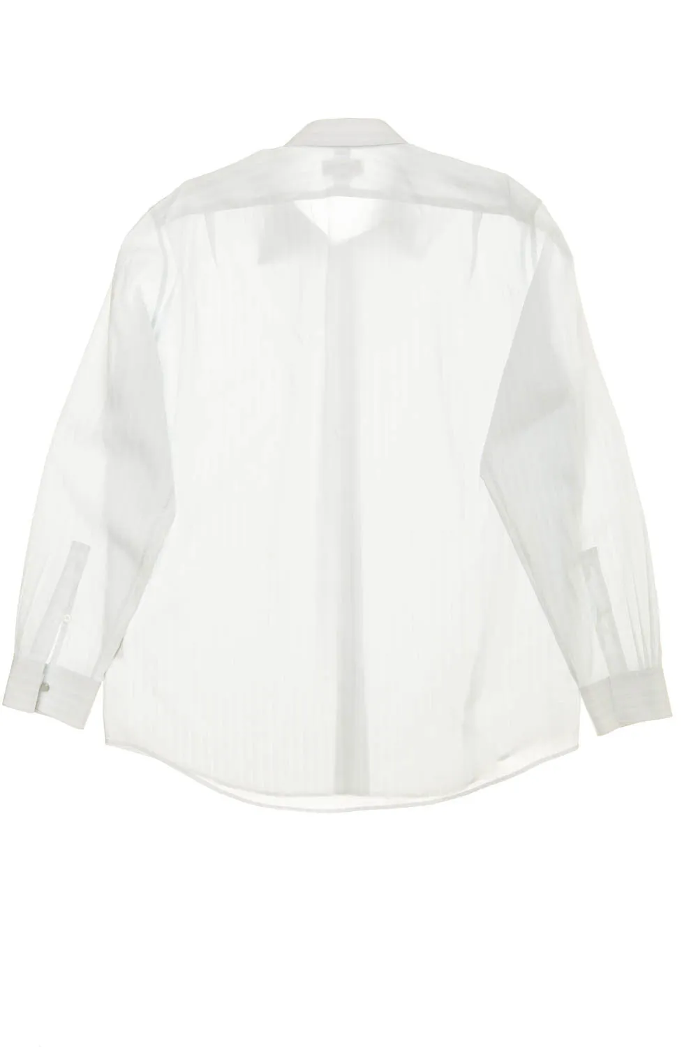 Hermes - Light Blue Dress Shirt with White Stripes - IT 43