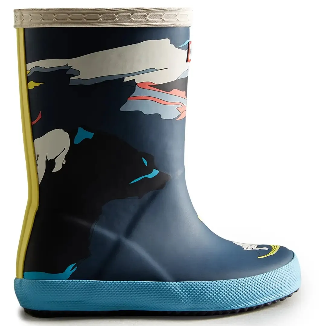 Iceberg Children's Wellington Boots - Navy by Hunter