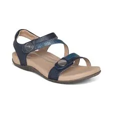 Jess Adjustable Quarter Strap Sandal  - 2 Colors