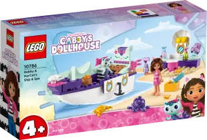 LEGO Gabby's Dollhouse Gabby & MerCat's Ship & Spa 10786