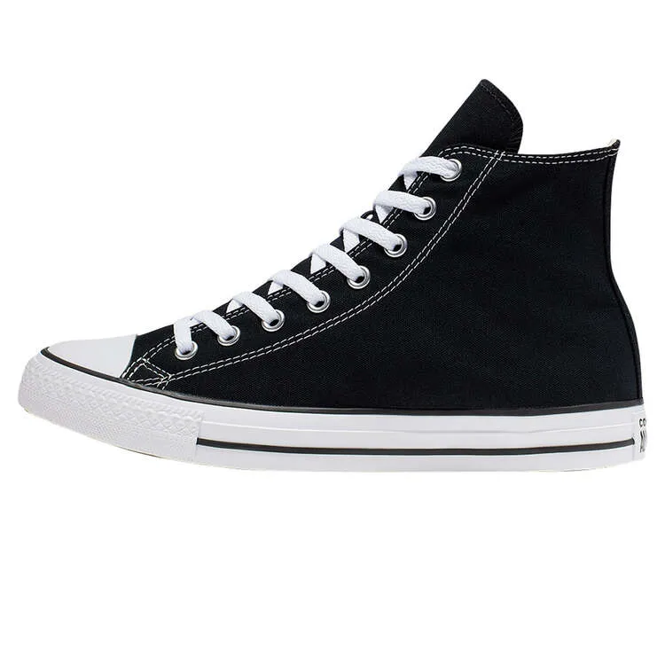 Mens Converse Chuck Taylor All Star Black Hi Top Lace Up Casual Shoe