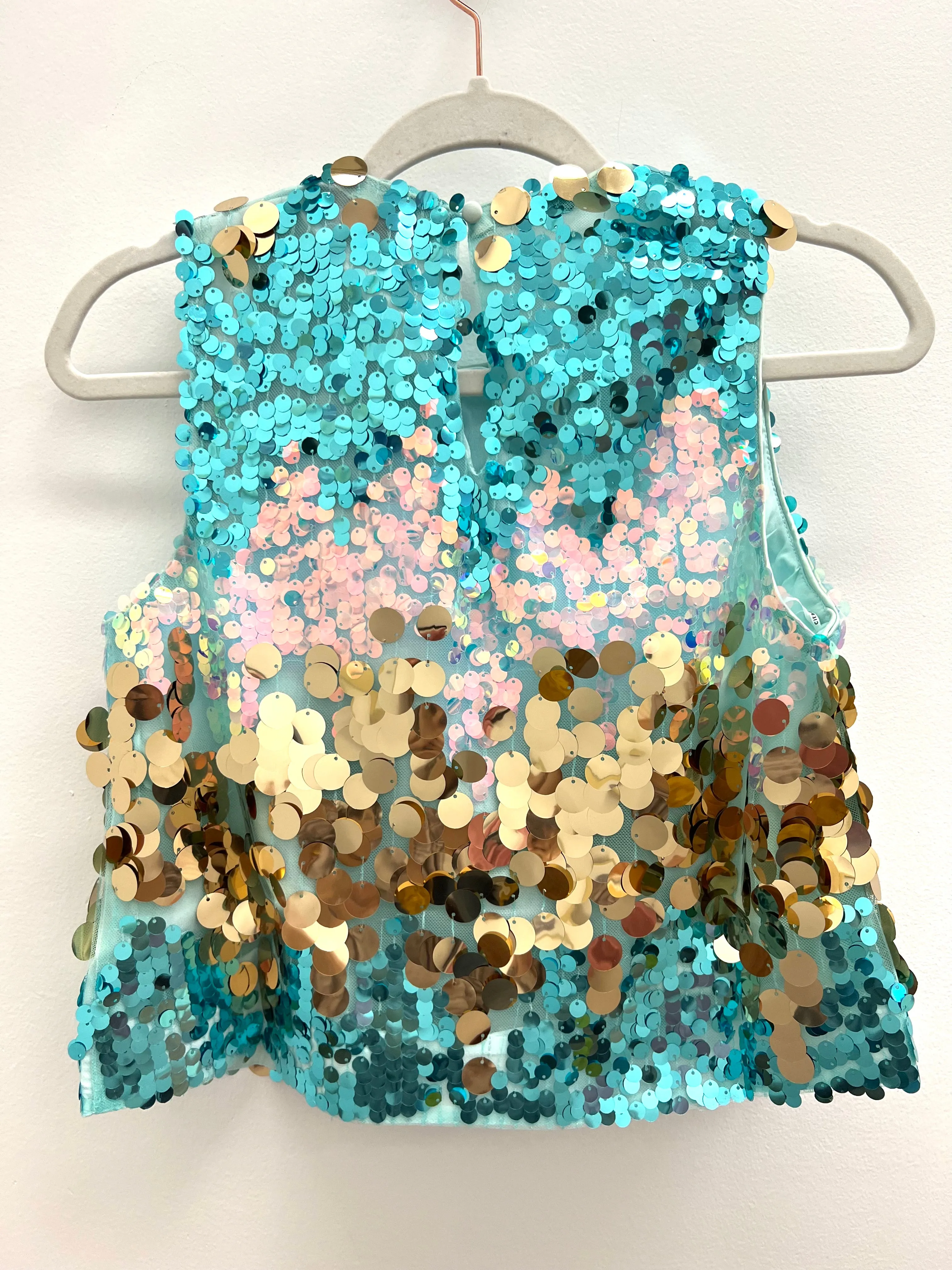 Ombre Sequin Top