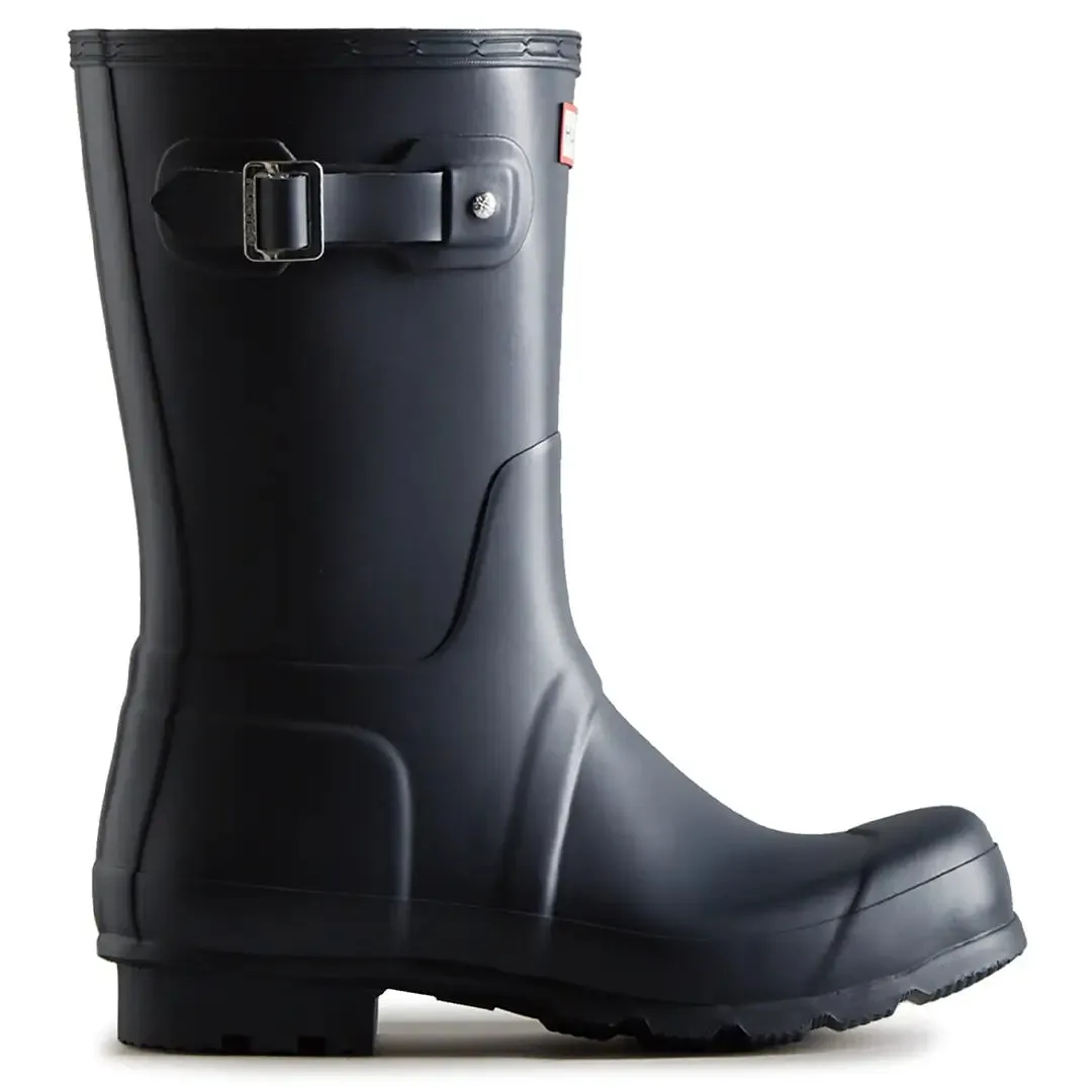 Original Short Men's Wellington Boots - Navy by Hunter