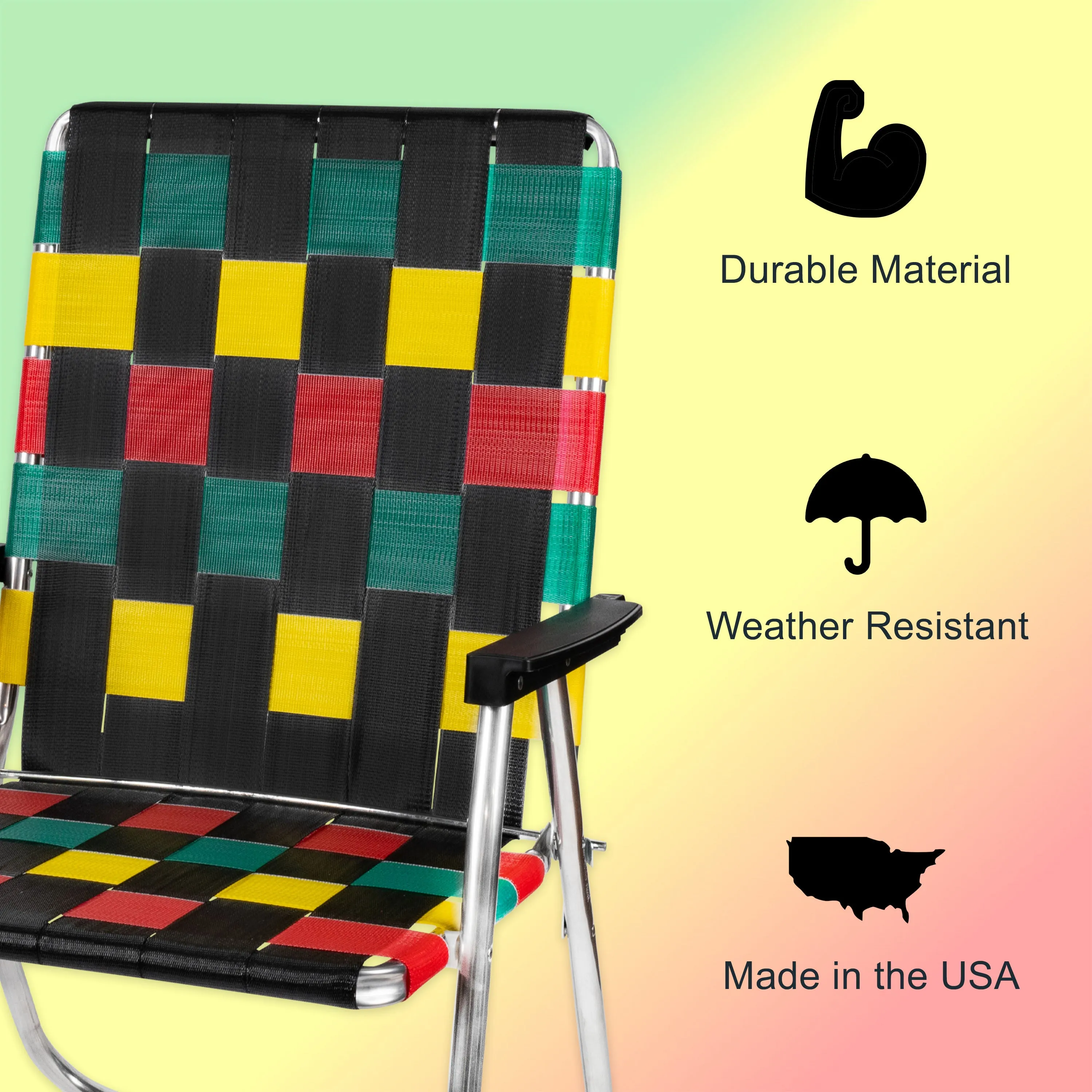 Rasta Beach Chair