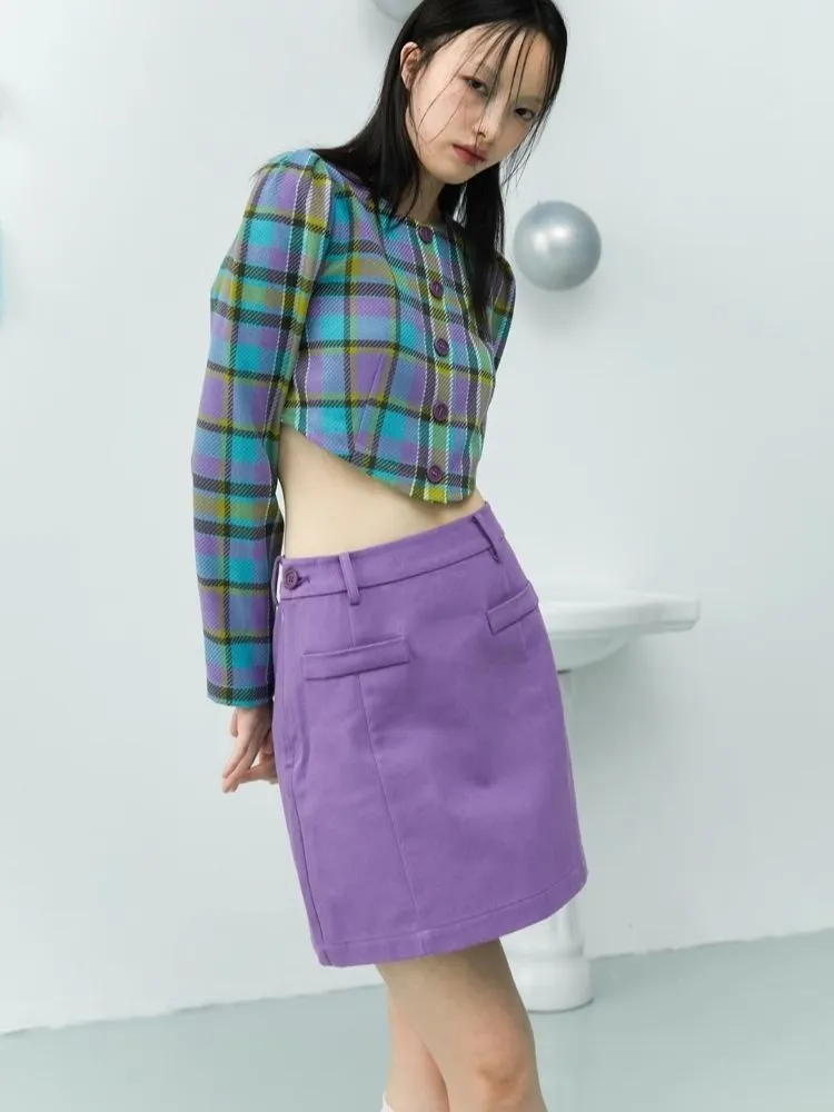 Retro package hip half skirt【s0000006241】