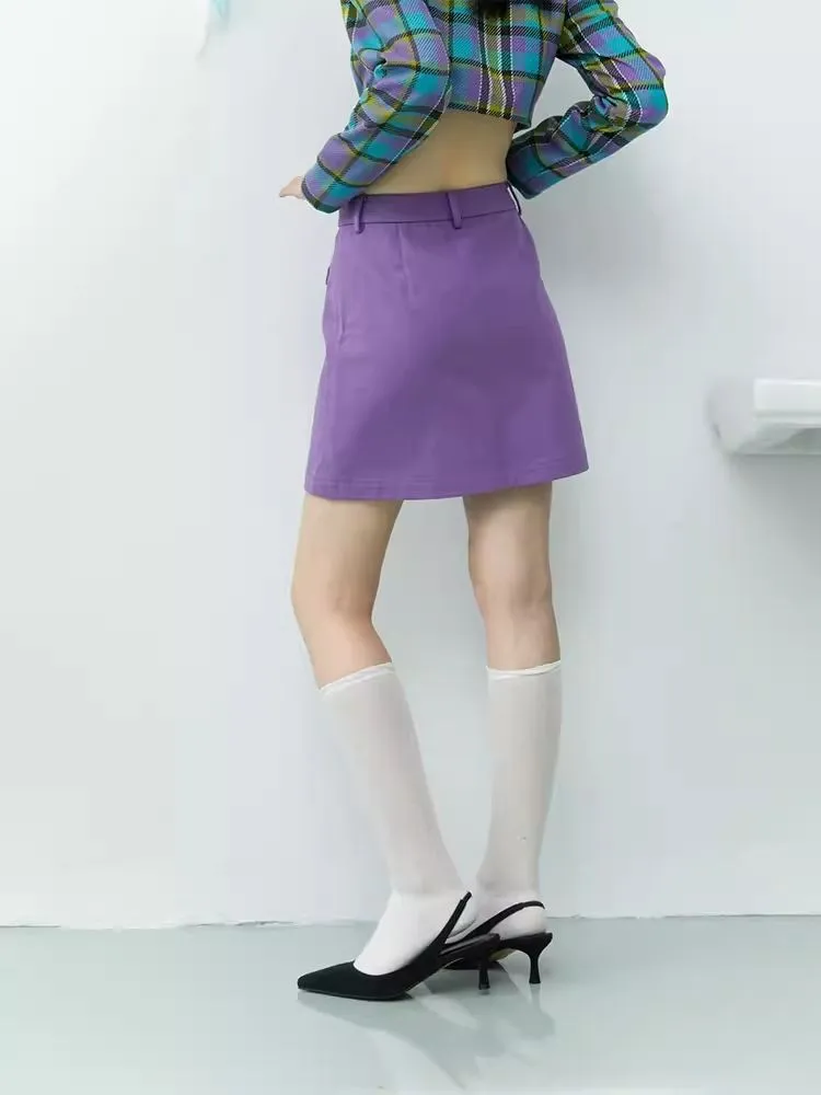 Retro package hip half skirt【s0000006241】