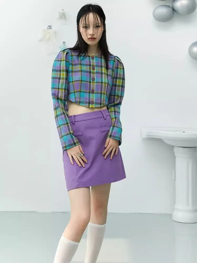 Retro package hip half skirt【s0000006241】