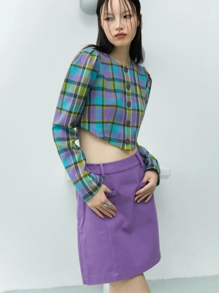 Retro package hip half skirt【s0000006241】