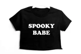 Spooky Babe Crop Top