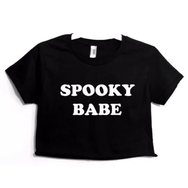 Spooky Babe Crop Top