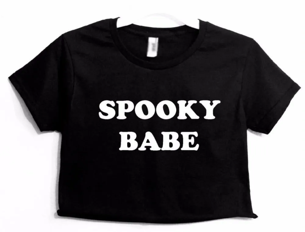 Spooky Babe Crop Top