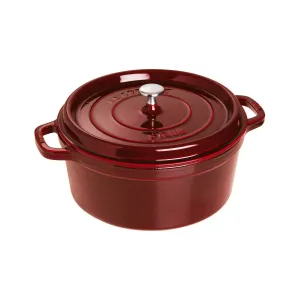 Staub Round Cocotte - 18cm Grenadine