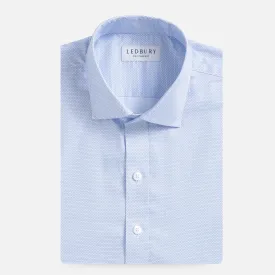 The Light Blue Eston Print Custom Shirt