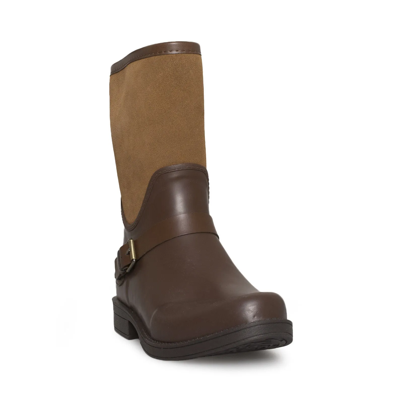 UGG Sivada Chocolate Rain Boots