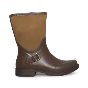 UGG Sivada Chocolate Rain Boots