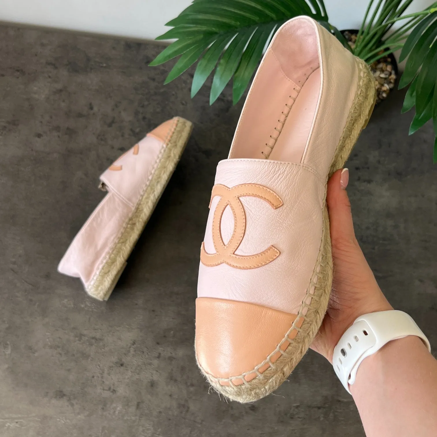 Women's Cc Espadrilles Pink Size EU 40 / UK 7