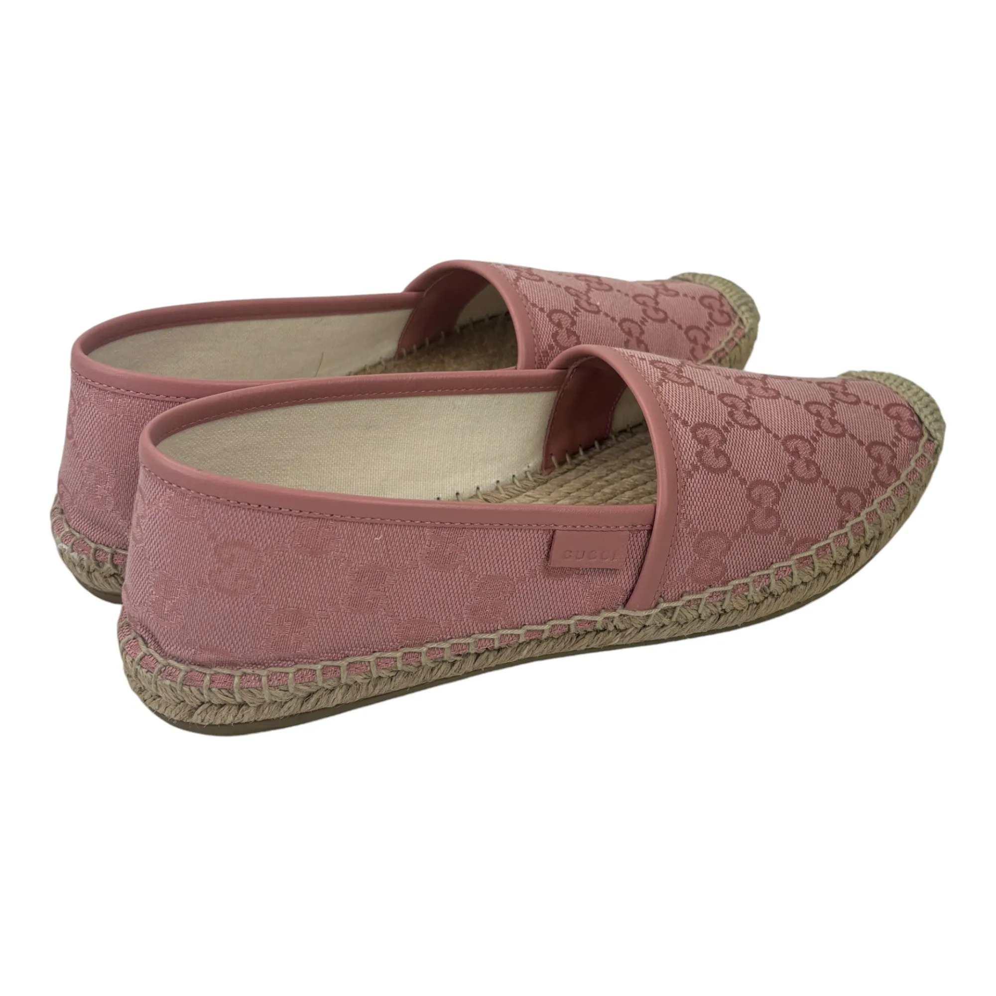 Women's Gg Supreme Espadrilles Pink Size EU 37.5 / UK 4.5