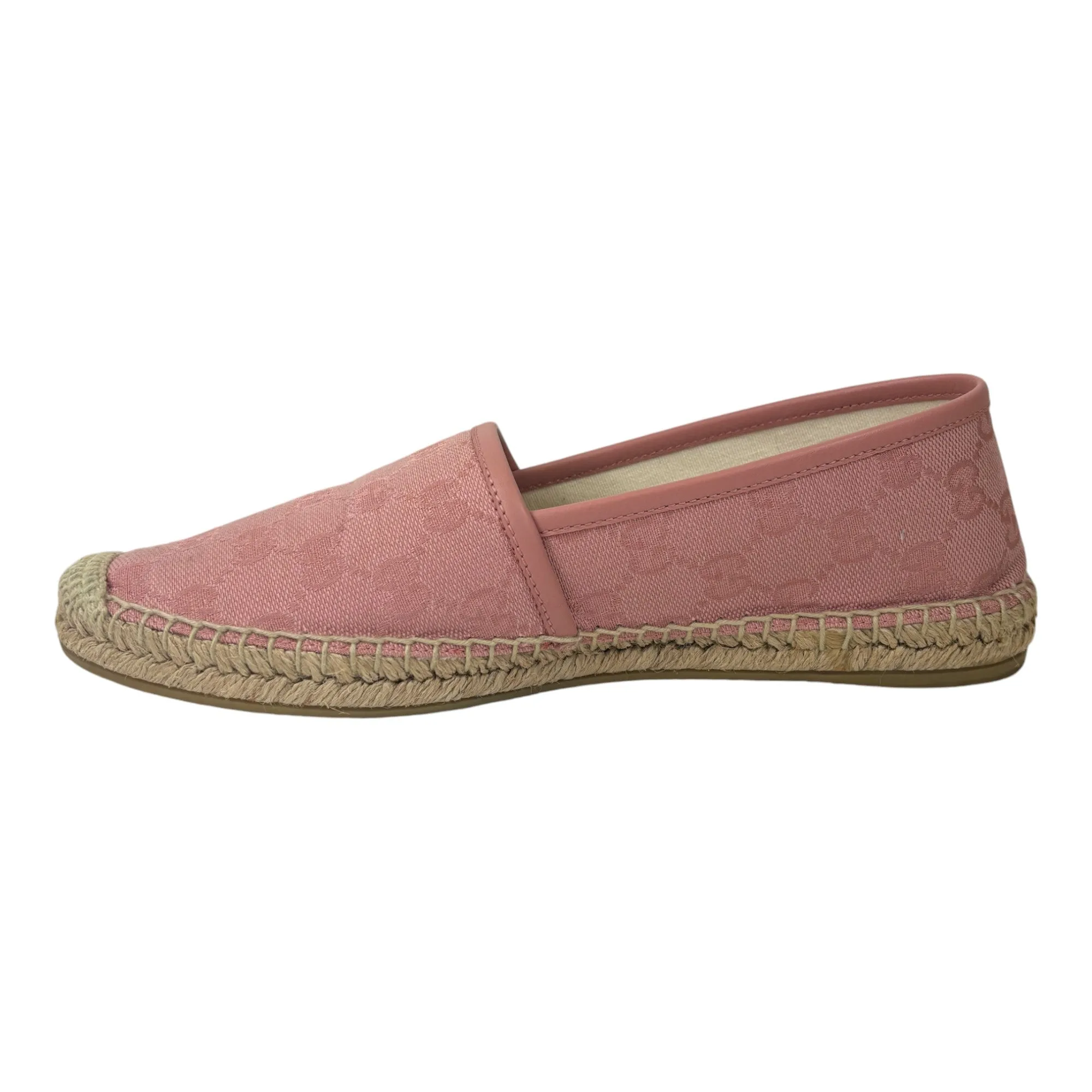 Women's Gg Supreme Espadrilles Pink Size EU 37.5 / UK 4.5