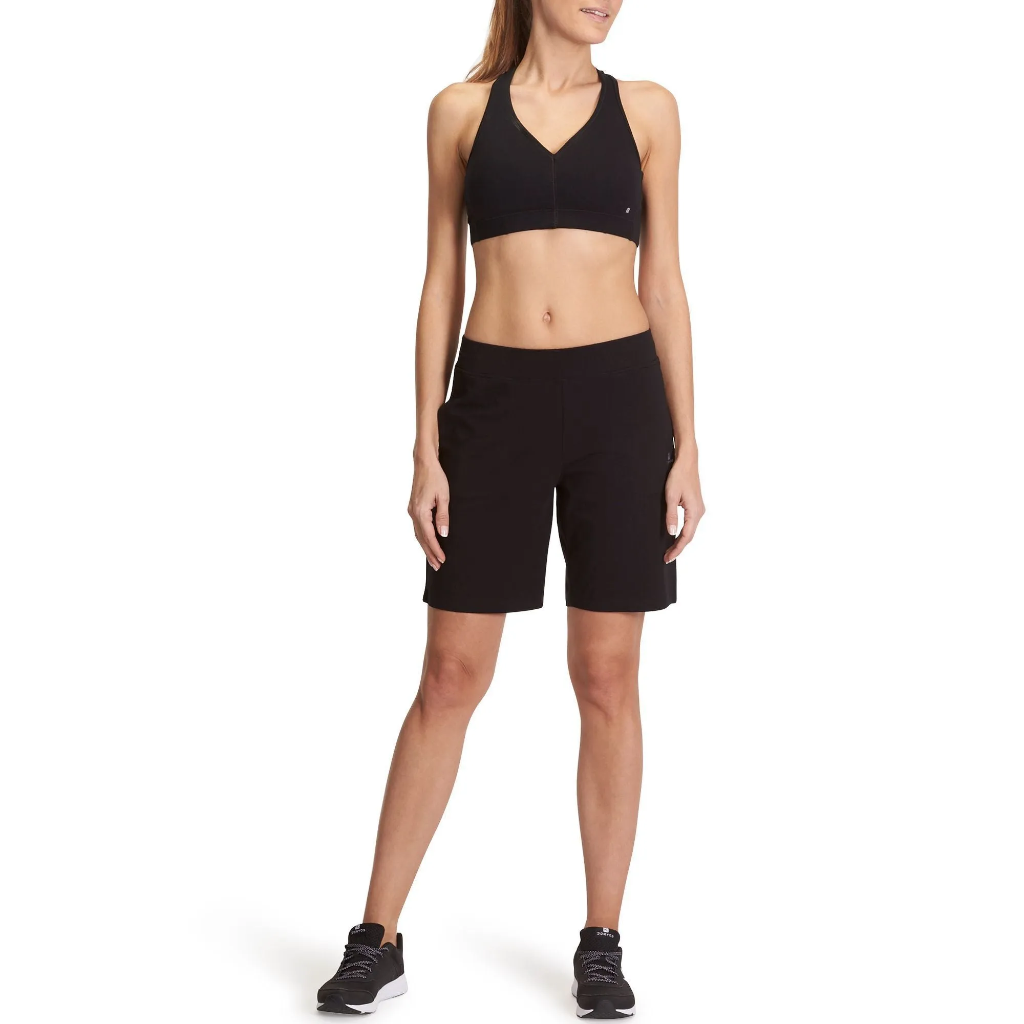 Women's Gym and Pilates Regular Shorts Fit 