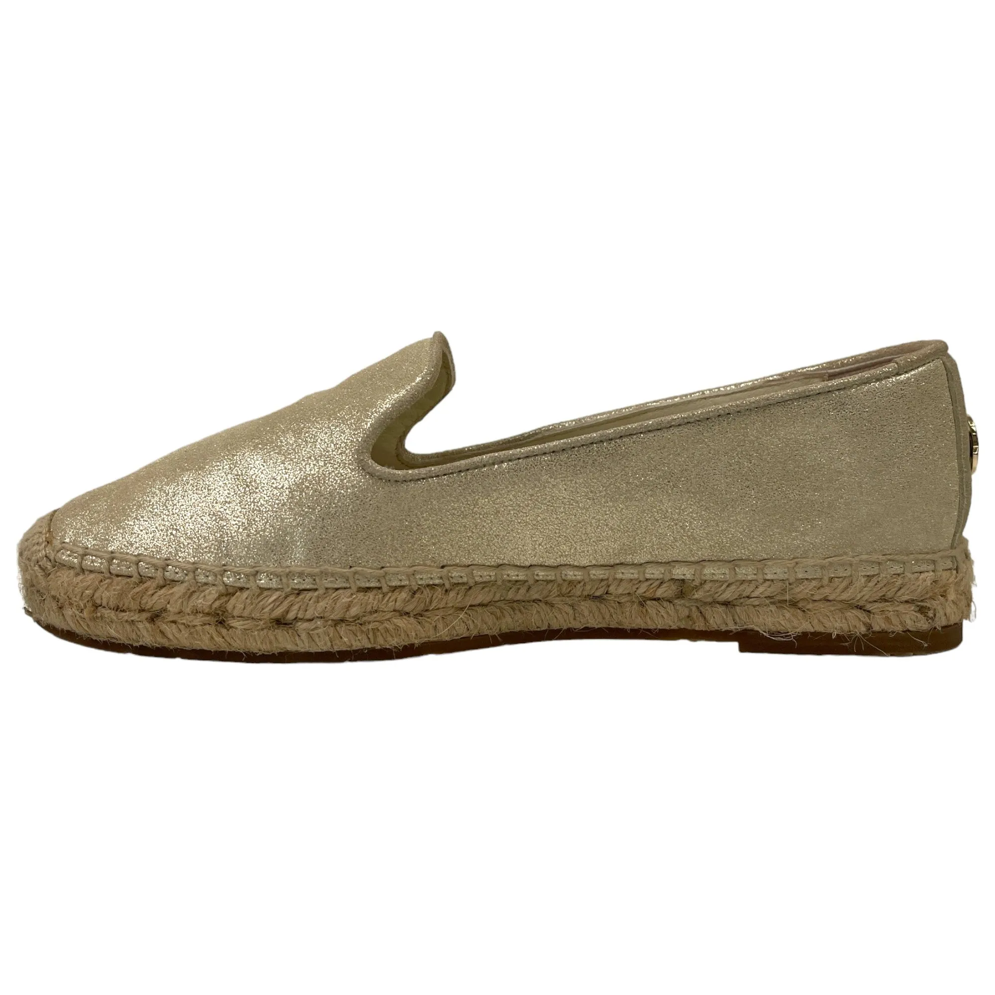 Women's Josette Lurex Espadrilles Gold Size EU 36 / UK 3